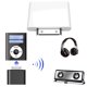 thumbnail image 1 of Gwong Electrónica Adaptador de dongle de audio del transmisor de Bluetooth inalámbrico HIFI para iPod Classic / Touch, 1 of 6