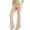 Pink, variant on Cameland Womens Stretch Yoga Leggings Fitness Running Sports Full Length Active Pants High Waist Slim Small Flared Trousers