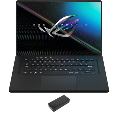 ASUS ROG Zephyrus M16 Gaming Laptop (Intel i7-12700H 14-Core, 16.0in 165Hz Wide UXGA (1920x1200), NVIDIA GeForce RTX 3060, 16GB DDR5 4800MHz RAM, 512GB PCIe SSD, Backlit KB, Win 11 Pro) with DV4K Dock