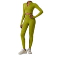 thumbnail image 1 of Chaqueta de Yoga for mujer, chaqueta de Yoga deportiva for correr al aire libre con cremallera, chaqueta de manga larga, ropa de Yoga de secado rápido for niñas, 1 of 6