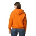 thumbnail image 6 of Gildan - High Visibility DryBlend Hooded Sweatshirt For Man | Adult Fleece, 50/50 cotton/polyester, Safety Orange Workwear 9 oz, PACK-3 Size-XL, 6 of 6