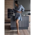 thumbnail image 5 of 2 Piece Sets for Women Matching Two Piece Fashion Oversized Shirts and Shorts Spring Outfit Gray XL, 5 of 7