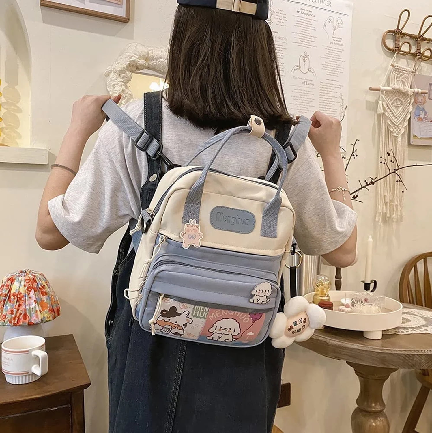 2022 New Korean Kawaii Backpack Korean Backpackanime Ita -  Canada