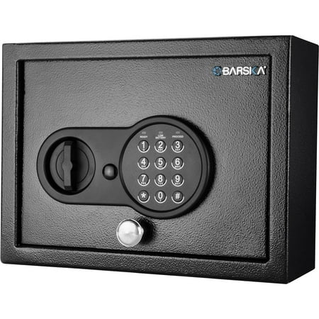 Barska - Safe with Electronic Keypad Lock - Black