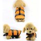 thumbnail image 2 of Chaleco salvavidas para perros con asa de rescate (naranja, L) -, 2 of 3