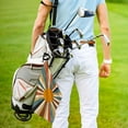 thumbnail image 3 of ONETECH Sun Stripes Art Golf Towel Christmas 24x16in 1PC, 3 of 7