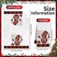 thumbnail image 4 of 2 Pcs /6 Pcs Christmas Kitchen Towels, Snowman Tree Gnome Plaid Print Microfiber Dish Towels, Absorbent Soft Holiday Hand Tea Dishcloths for Kitchen Bathroom, Xmas Decorations Gifts, 4 of 8