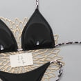 thumbnail image 5 of Dresfit Simple Two Piece Swimsuit for Women - Breathable Fabric Beach Set Black M, 5 of 5