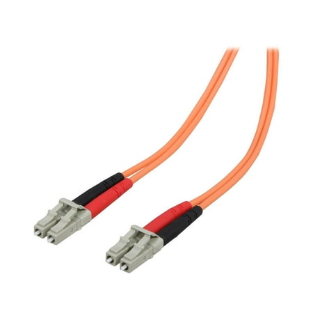 UPC: 0065030851930 | StarTech.com 50FIBPLCLC3 9.8 ft [3 m] OFNP Plenum Multimode 50/125 Duplex Fiber Patch Cable LC – LC Male to Male