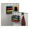 thumbnail image 3 of Fellowes 75902 Mesh Partition Additions Three-Tray Organizer, 11 1/8 x 14 x 14 3/4, Black, 1Each, 3 of 4