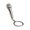 Silver, variant on Microphone Charm Keychain Unique Singing Lover Gift Mic Keyring Music Themed Accessory Fashionable Bag Pendant