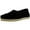 Black Woven Panel, variant on Toms Women's Classic Nubuck Black Woven Panel Ankle-High Flat Shoe - 9M