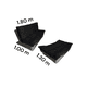 thumbnail image 2 of SOFA CAMA CANOA NEGRO, 2 of 2