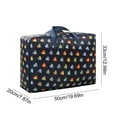 thumbnail image 2 of Travel Storage Bag Multi Functional Pull Rod Waterproof Foldable Extra Large Handbag Clothes Moving Luggage Storage Bag, 2 of 5