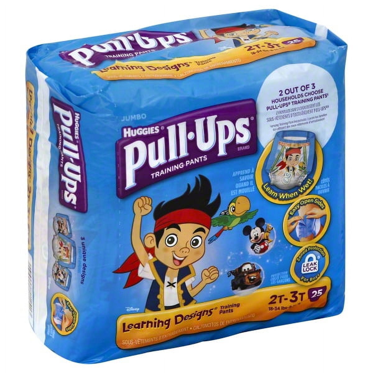 Pull-Ups? Training Pants with Learning Designs? for Boys 2T-3T