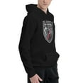 thumbnail image 3 of San Antonio Fc Men Fleece Hoodie Casual Pullover Sweatshirt With Kangaroo Pocket, 3 of 6