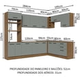 thumbnail image 3 of Cocina Integral Completa Modular Madesa Agata 479cm MG 01, 3 of 5
