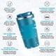 thumbnail image 3 of Taza de café portátil sellada al vacío, taza reutilizable con tapa a prueba de fugas, agarre antideslizante, mantiene las bebidas frías o calientes, construcción de acero inoxidable de doble pared,, 3 of 4