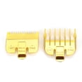 thumbnail image 1 of Vintage Oil Head Hair Clipper Limit Comb Positioning Tooth Electroplating Guide Comb Haircut AccessoryGold, 1 of 15