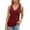 Red, variant on Sngxgn Women's Camisole Tops Undershirts Spaghetti Strap Tank Top(White,S)