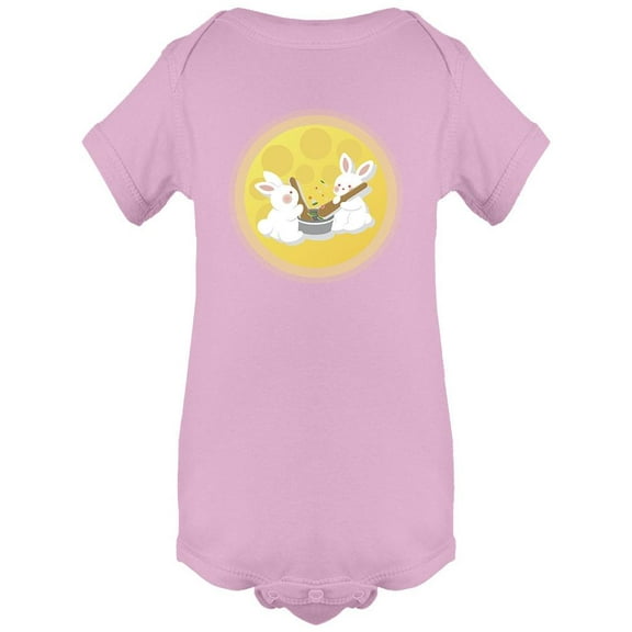 Rabbits Cooking Bodysuit Infant -Image by Shutterstock, 24 Months