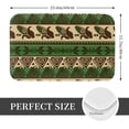thumbnail image 2 of Non Slip Door Mat, Dark Green Vintage Corn Pattern Fast Drying Bath Tub Mats, Absorbent Bathroom Rugs Entrance Welcome Mat, Bath MatS for Tub, Floor, Home, Kitchen, Hotel,16x24in, 2 of 7