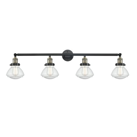 

Innovations Lighting 215 Olean Olean 4 Light 43 Wide Bathroom Vanity Light - Black