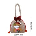 thumbnail image 3 of Christmas Gift Bag Christmas Eve Gift Box Velvet Gift Bag Christmas Packaging Decoración del hogar, 3 of 6