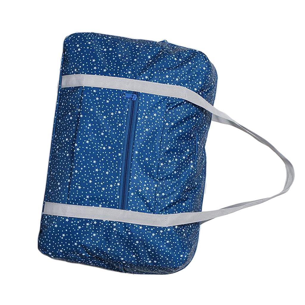 Luzkey Travel Lightweight Waterproof Foldable Carry Luggage Tote Bag Shipping Dark blue Walmart