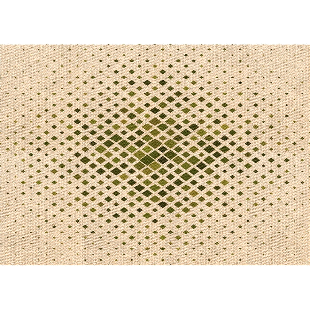 Ahgly Company Machine Washable Indoor Rectangle Transitional Bronze Brown Area Rugs, 5' x 8'