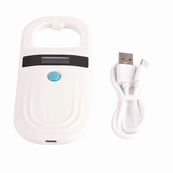 NestNiche Pet Microchip Scanner Reader, FDX-B EMID Chip ID Scanner with OLED Display Screen USB Rechargeable for Chip Registration Pet H...