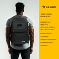 thumbnail image 5 of US ARMY YANKEE Tactical Laptop Backpack Black, 5 of 9