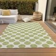 thumbnail image 6 of Addison Rugs Chantille Indoor/Outdoor Transitional Circles Aloe Washable Rectangle Rug, 9' x 12', 6 of 6