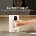 thumbnail image 2 of Touchless Mouthwash Dispenser, Wall-Mounted Automatic Tooth Cleaner with SmartSensor and Magnetic Cups for Bathroom B, 2 of 5