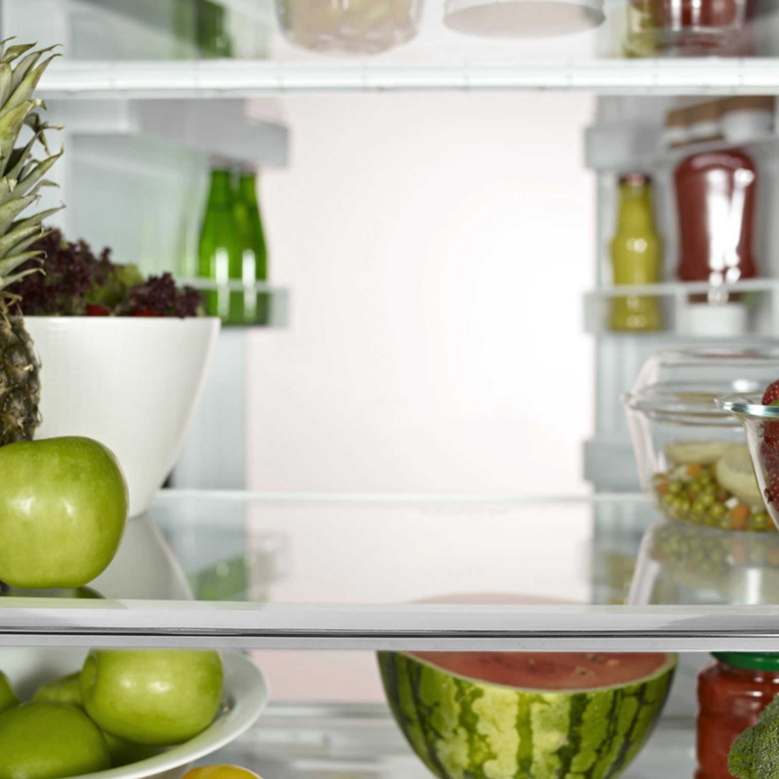 LEXSOMEO Refrigerator Glass Shelf Refrigerator Freezer Shelf Glass Freezer Shelf Board Freezer Accessory Replaceable Fridge Glass Board