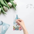 thumbnail image 3 of Adhesivos para ventanas con diseño de jaula de pájaros, flores, pájaros, primavera y verano, para puertas corredizas de cristal, vinilos de alerta anticolisión., 3 of 9