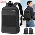 thumbnail image 3 of 15.6 Inch Fashion Business Backpack School waterproof USB Large Capacity Bag mochilas BackPack Bag TT-2123-gray, 3 of 6