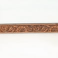 thumbnail image 3 of BAR H EQUINE Sunflower Floral Hand Carved Western Fashion Premium Leather Men And Women Belt Brown, 3 of 4