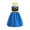 Blue & Black, variant on Princess Apron, Waterproof Reusable Art Smock for Painting Cooking Baking Gardening Garden