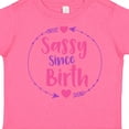 thumbnail image 4 of Inktastic Sassy Since Birth, Sassy, Sassy Girl, Arrow, Hearts Girls Toddler T-Shirt, 4 of 5