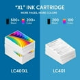 thumbnail image 2 of LC401 Ink Cartridge For Brother LC401 Ink Cartridge For Brother Printer For Mfc J1010dw Mfc J1012dw Mfc J1170dw Printer Black Cyan Magenta Yellow 0e878c92 5b55 4bf1 93dd 0dbc120d8775.0308e6369000fb118af94e6940f7bb94 2 of 13