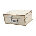 thumbnail image 3 of Siruishop DIY Lockbox Making Material Wooden Handcrafted Durability Gift Teaching Aids Large, 3 of 8