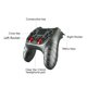 thumbnail image 2 of Game Controller Six-Axis Wireless Gamepads para PS4/Pro/Slim/IOS13 (gris acero), 2 of 6