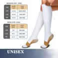 thumbnail image 7 of 3 Pairs Medical Sport Compression Socks - 15-20mmhg Graduated Knee-High Support for Men & Women, Ideal for Soccer, Running, and Nurses, 7 of 7