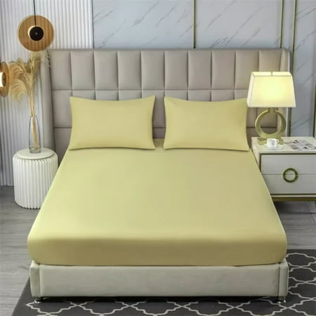 

YEYNGQC Waterproof Mattress Covers Protector Adjustable Bed Fitted Sheets with Elastic Band Single Double King Size 100/150/180x200