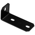 thumbnail image 1 of N351-498 6.8 in. Black Powder Coated Steel Corner Brace, 1 of 1