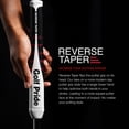 thumbnail image 2 of Golf Pride Reverse Taper Putter Grip Large Pistol - White, 2 of 7