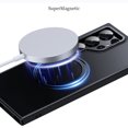 thumbnail image 6 of S25 Ultra Heavy Duty Magnetic Case, 360° Rotatable Stand, PC+TPU Shockproof Protection, Wireless Charging Support, Anti-Slip, Easy to Clean, 6 of 9