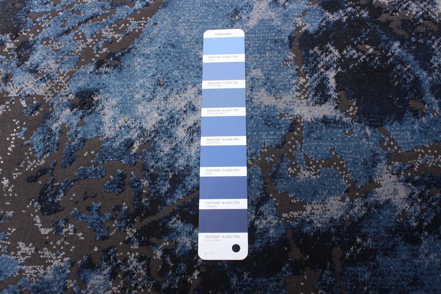 ECARPET Marble Textured Area Rug, Contemporary Carpet for Living Room