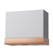 Akicon 600 CFM Wall Mounted Range Hood, Stainless Steel Range Hood 36 inch, Energy Saving, Ducted Kitchen Hood for Cooking, Powerful Vent Motor, Brushed Stainless with Copper